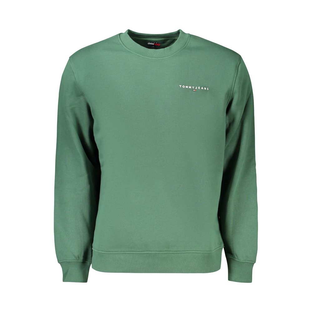 Tommy Hilfiger Verde Cotton Male Sweatshirt