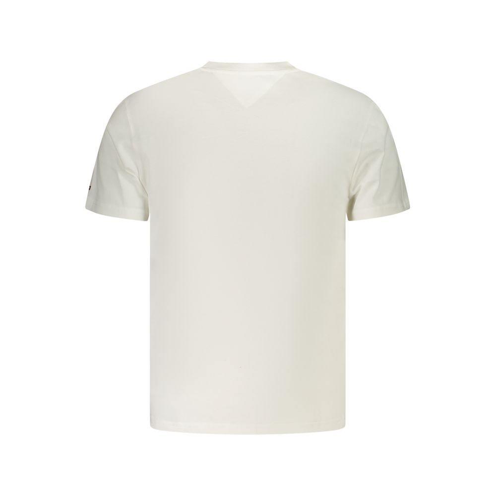 Tommy Hilfiger White Cotton Men's T-Shirt