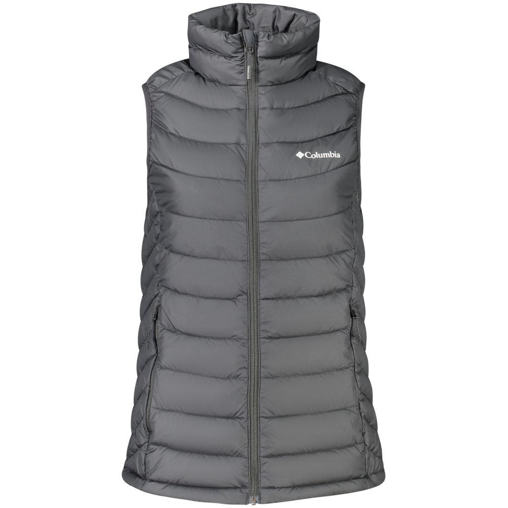 Columbia Black Polyester Sleeveless Jacket
