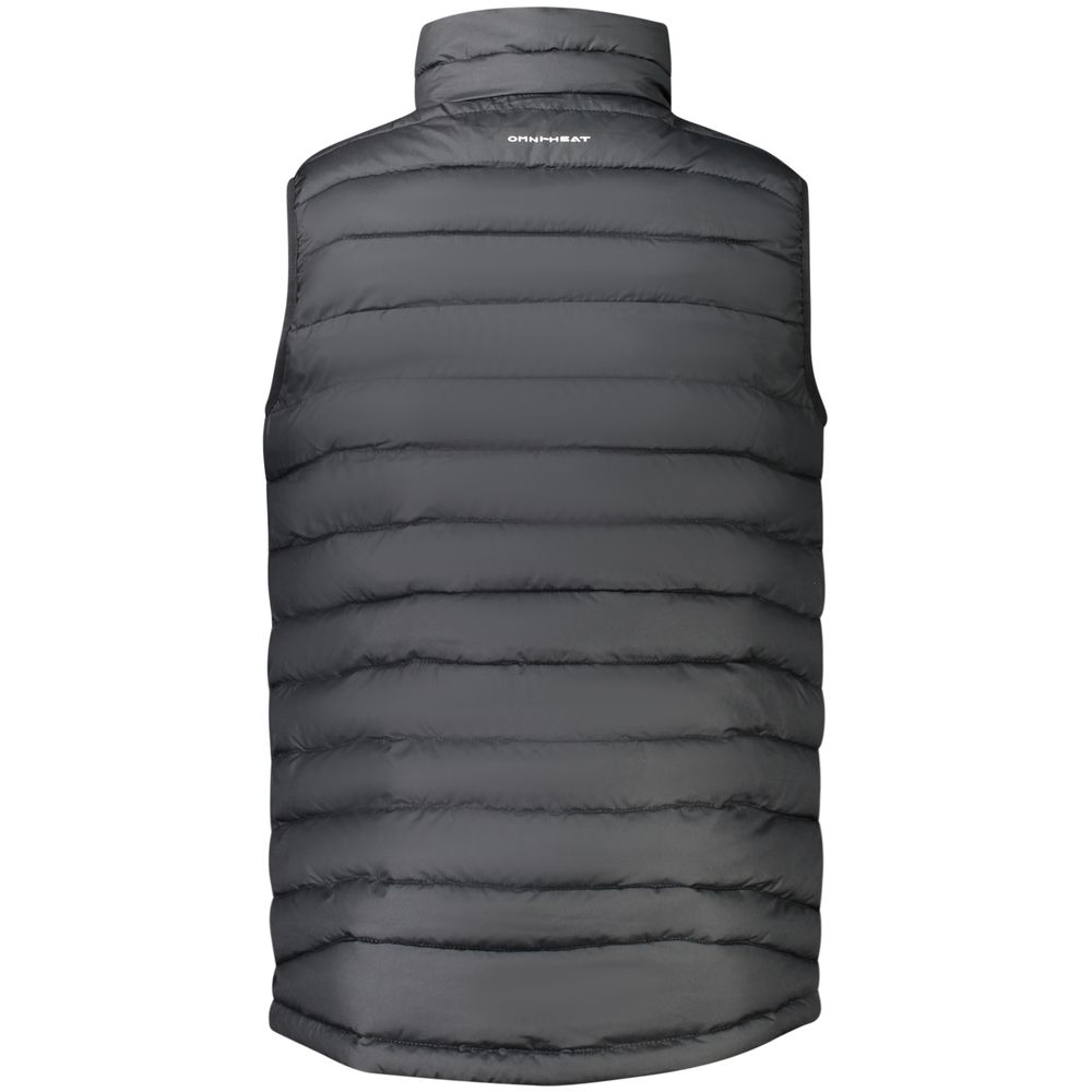 Columbia Black Polyester Sleeveless Jacket