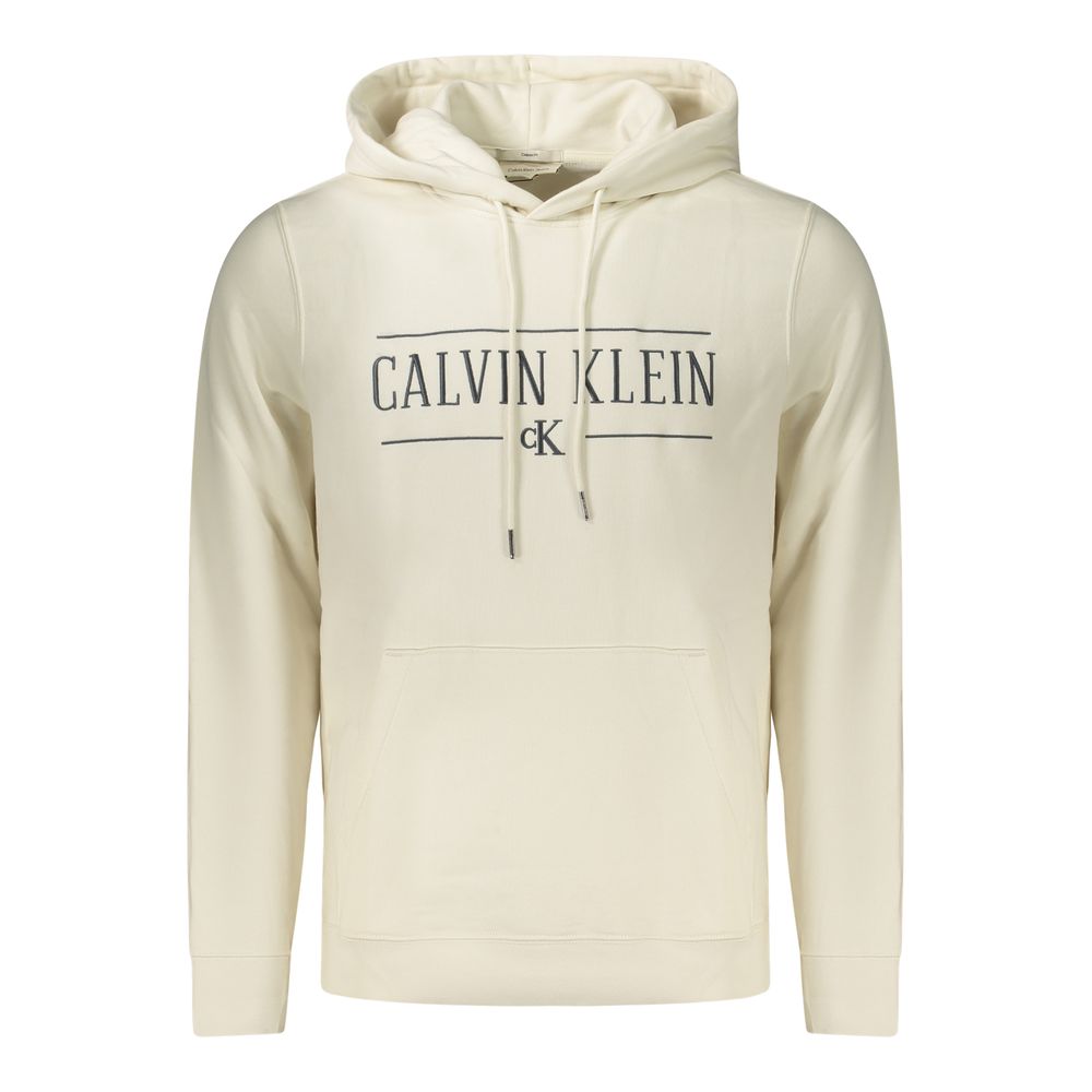 Calvin Klein White Cotton Sweatshirt