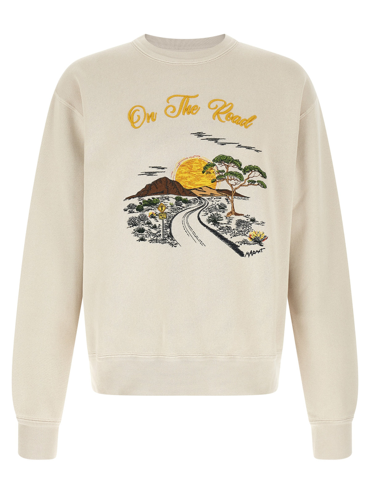 Isabel Marant White Cotton Sweatshirt