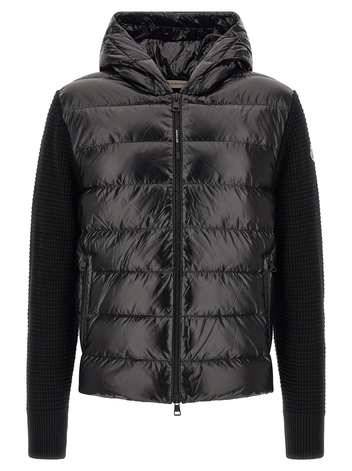Moncler Black Polyamide Cardigan