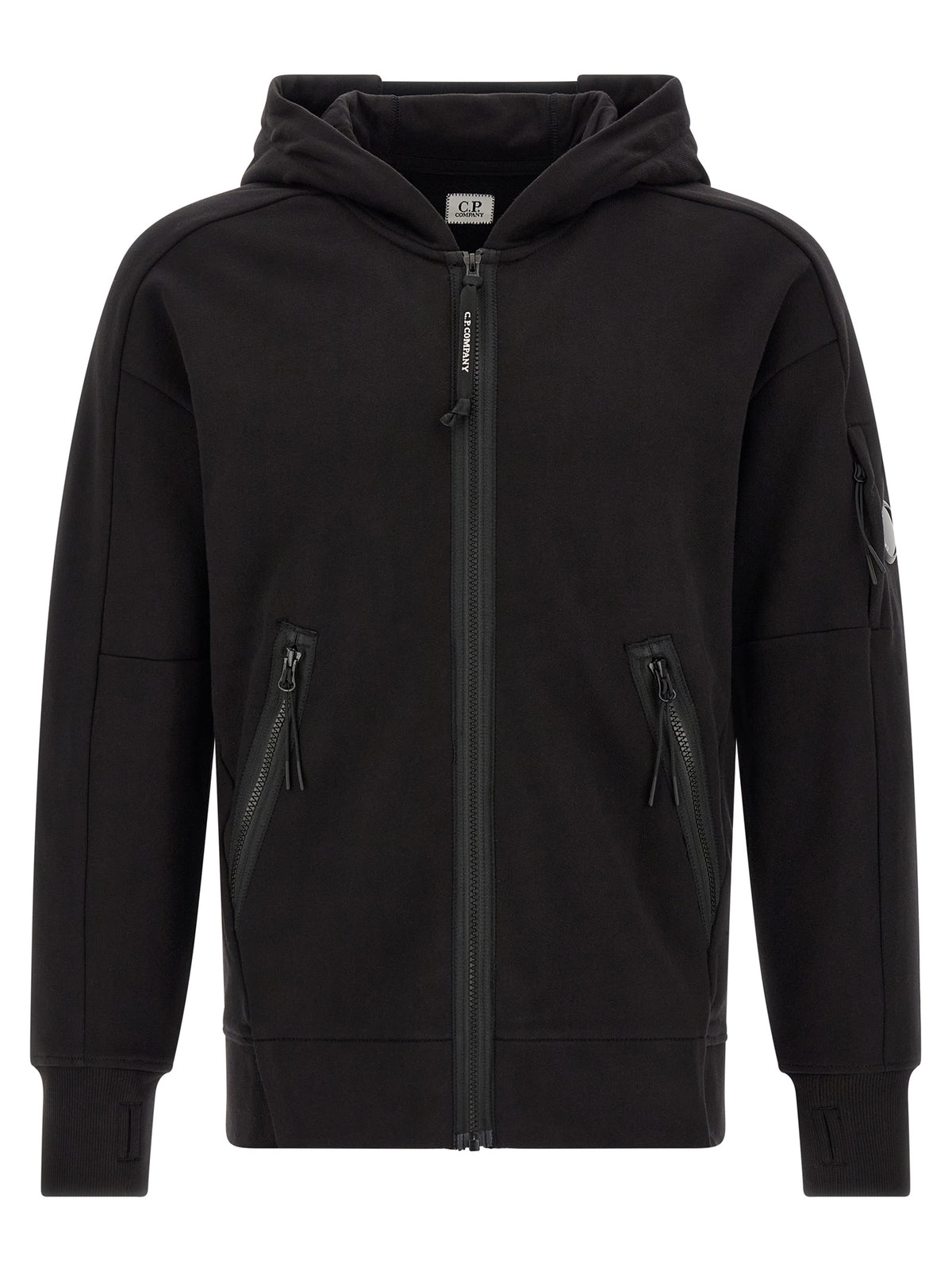 C.P. Company Black Cotton Sweatshirt