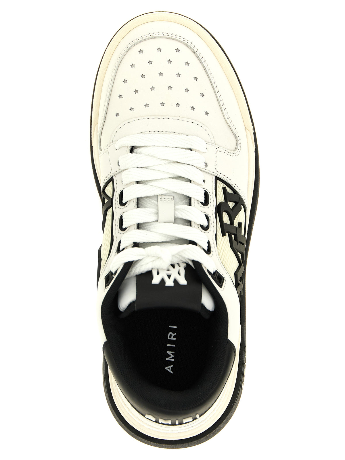 Amiri Bicolor Calfskin Athletic Sneakers