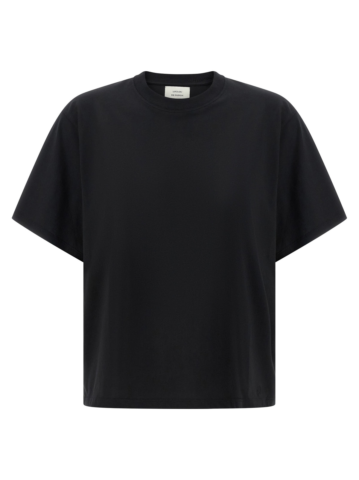 Loulou De Saison Black Cotton T-Shirt