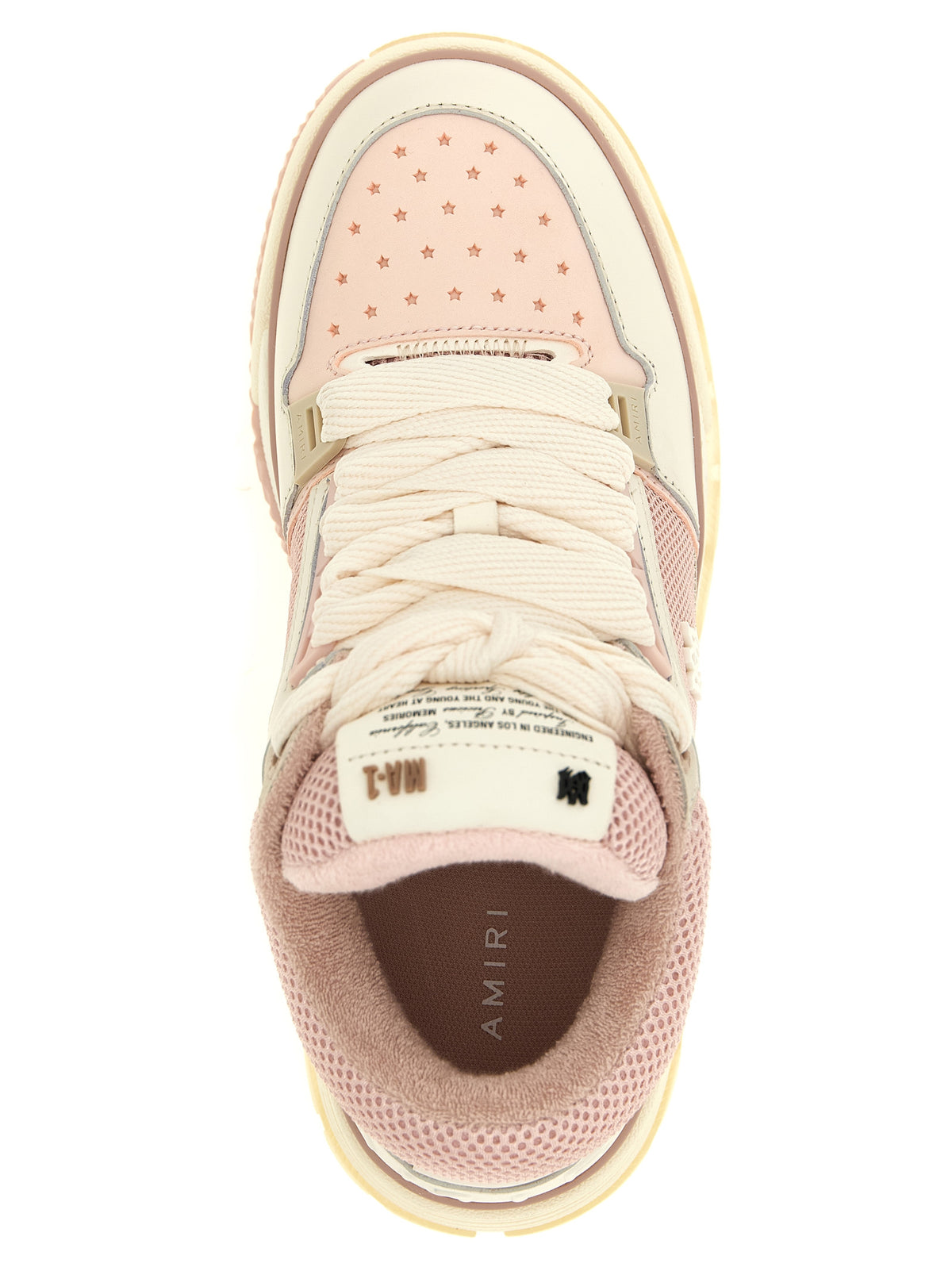 Amiri Multicolor Calfskin Chunky Sneakers