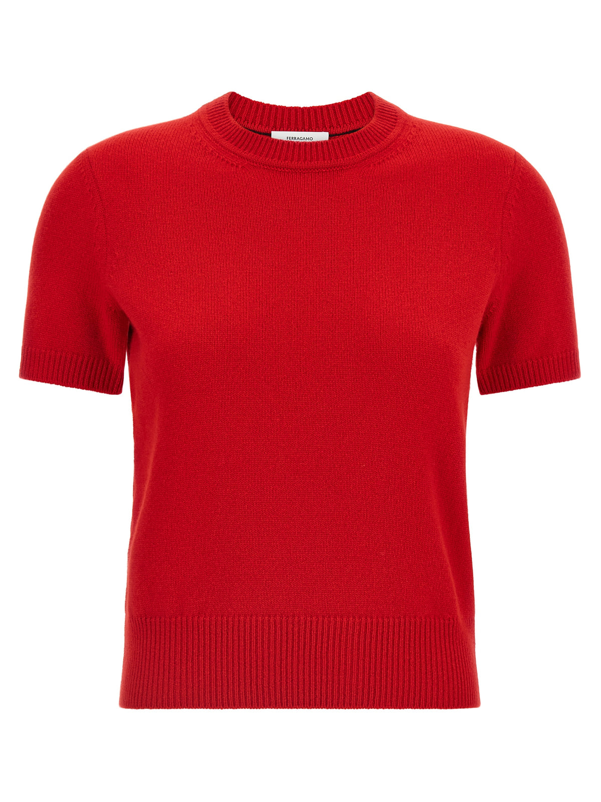 Ferragamo Red Cashmere Sweater