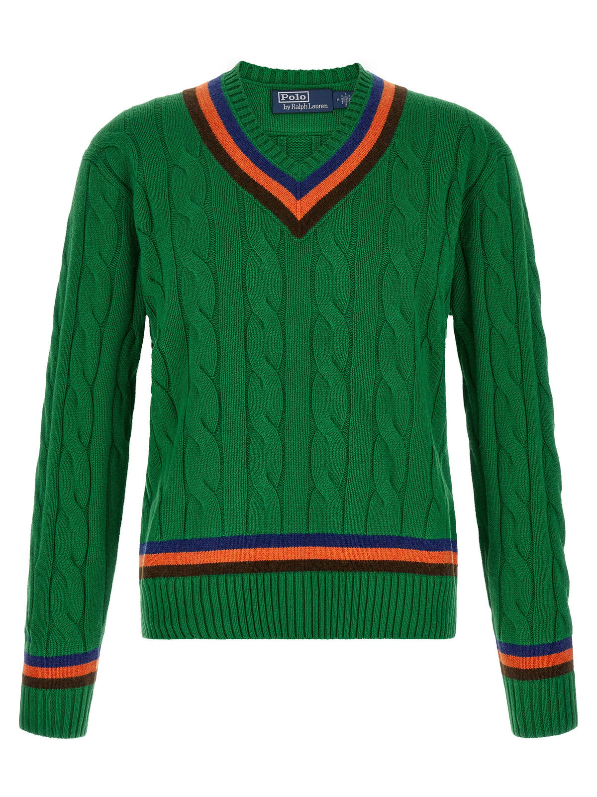 Polo Ralph Lauren Bicolor Wool Cardigan