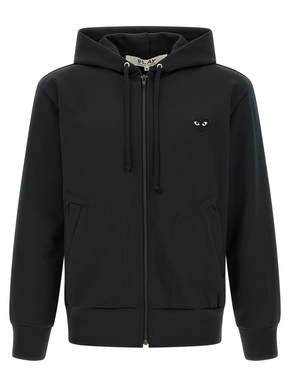 Comme Des Garçons Play Black Polyester Cardigan