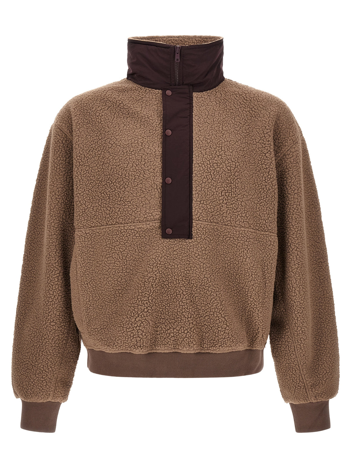 Entire Studios Brown Polyester Sweatshirt