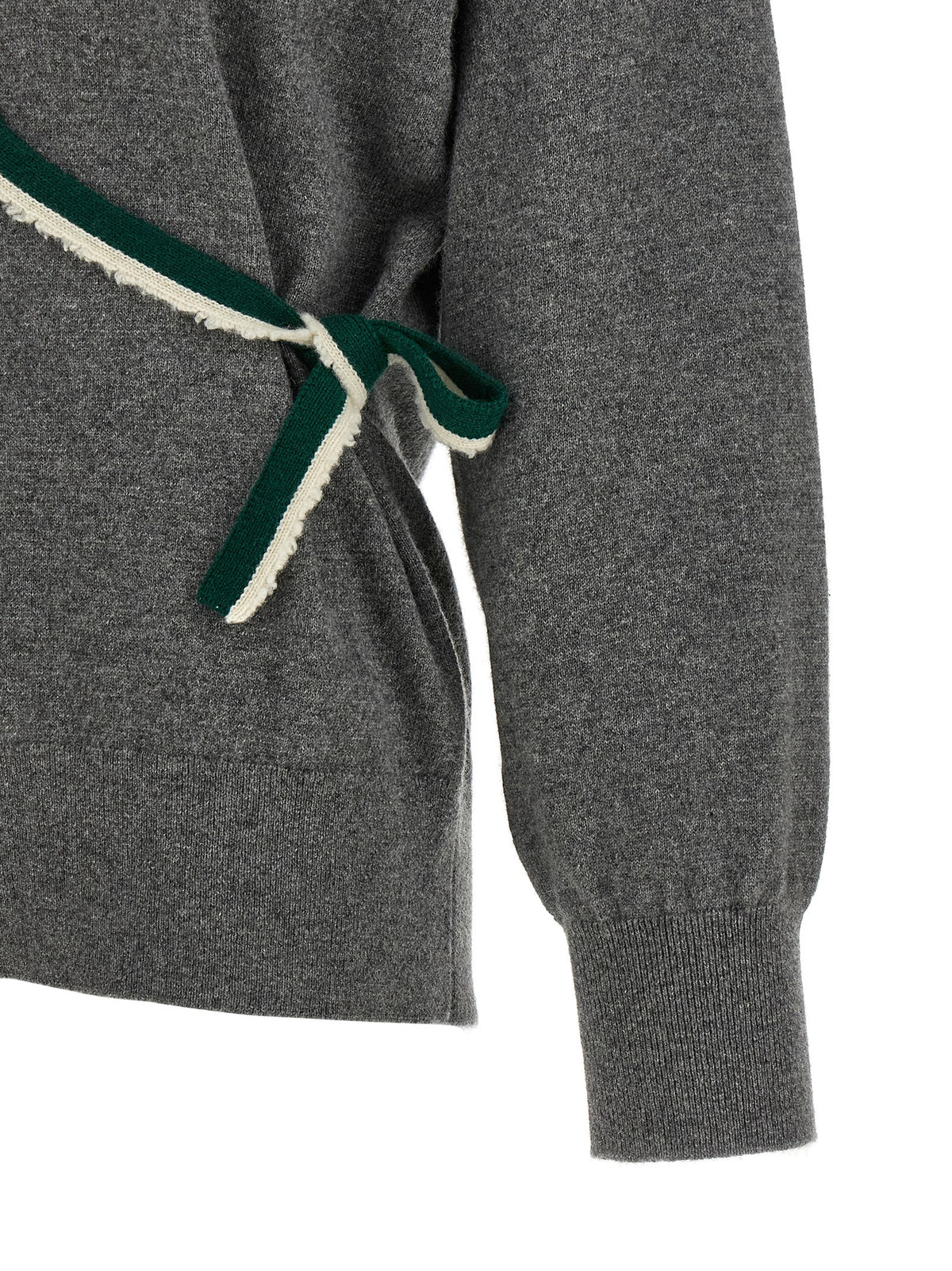 Dries Van Noten Gray Cashmere Cardigan