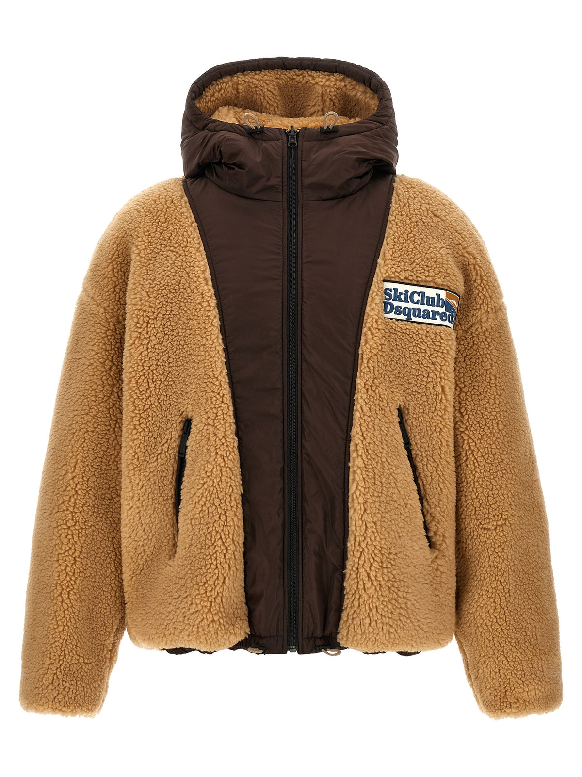 Dsquared² Brown Polyester Bomber