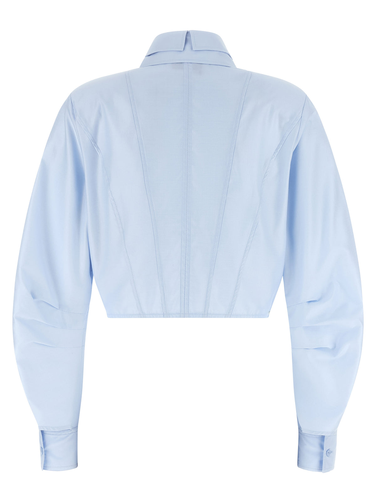 Elisabetta Franchi Blue Cotton Blouse