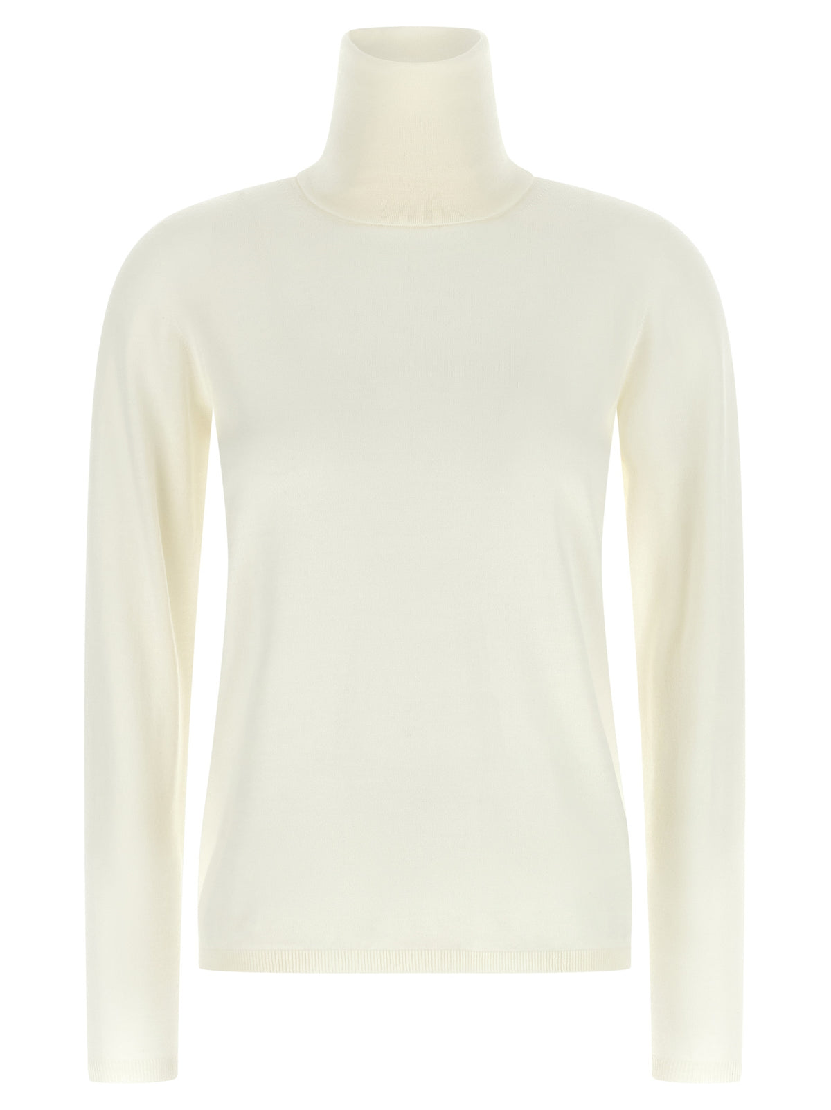 Max Mara White Virgin Wool Cardigan
