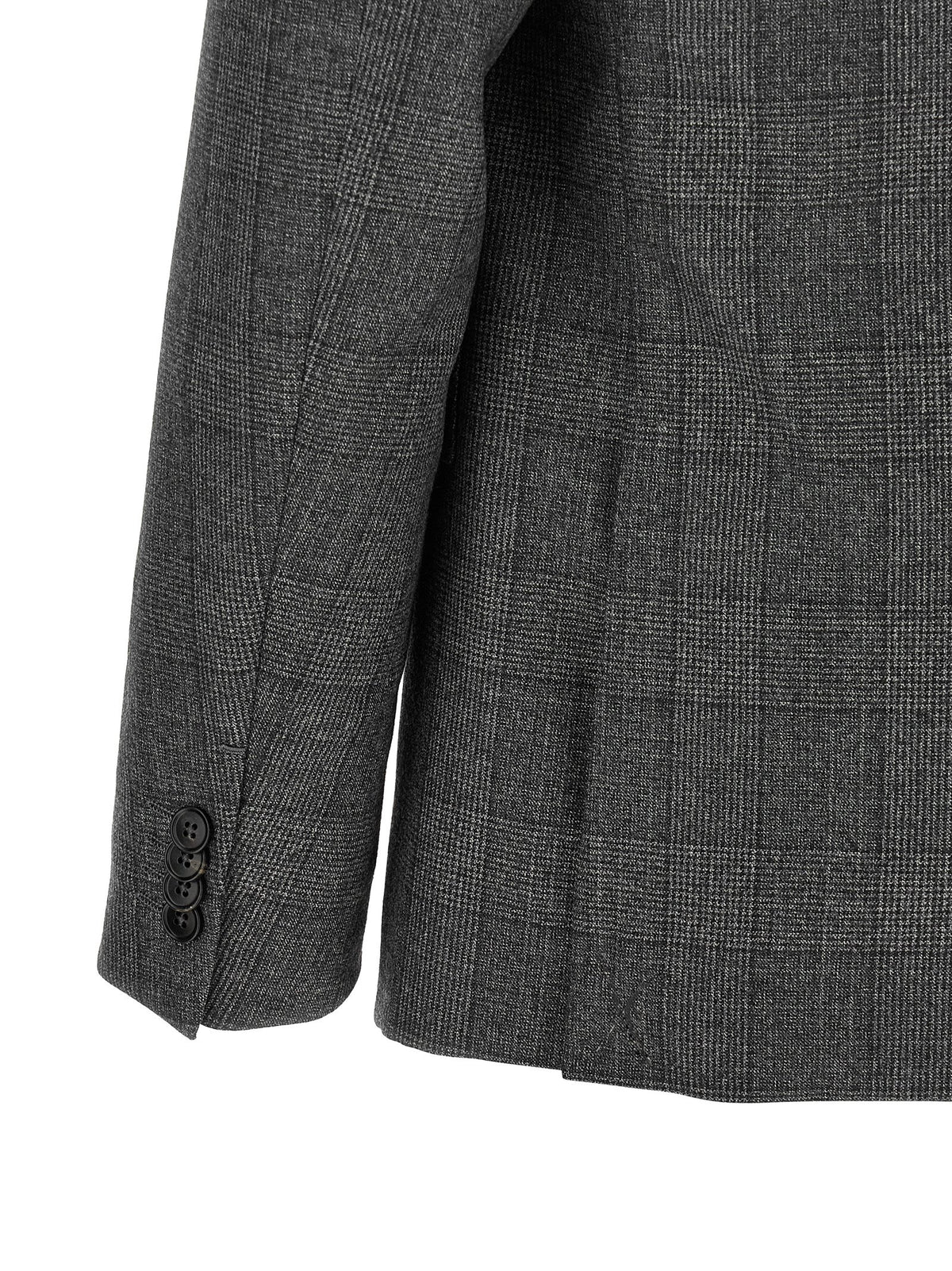 ZEGNA Gray Wool Two-Piece Suit