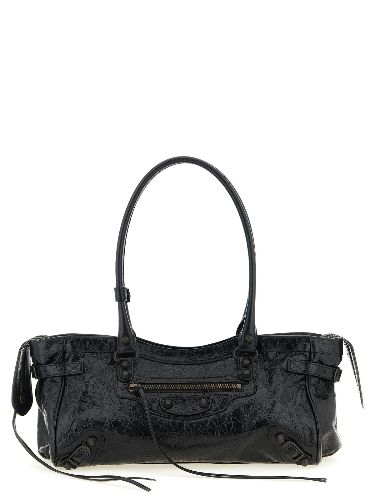 Balenciaga Black Lamb Leather Shoulder Bag