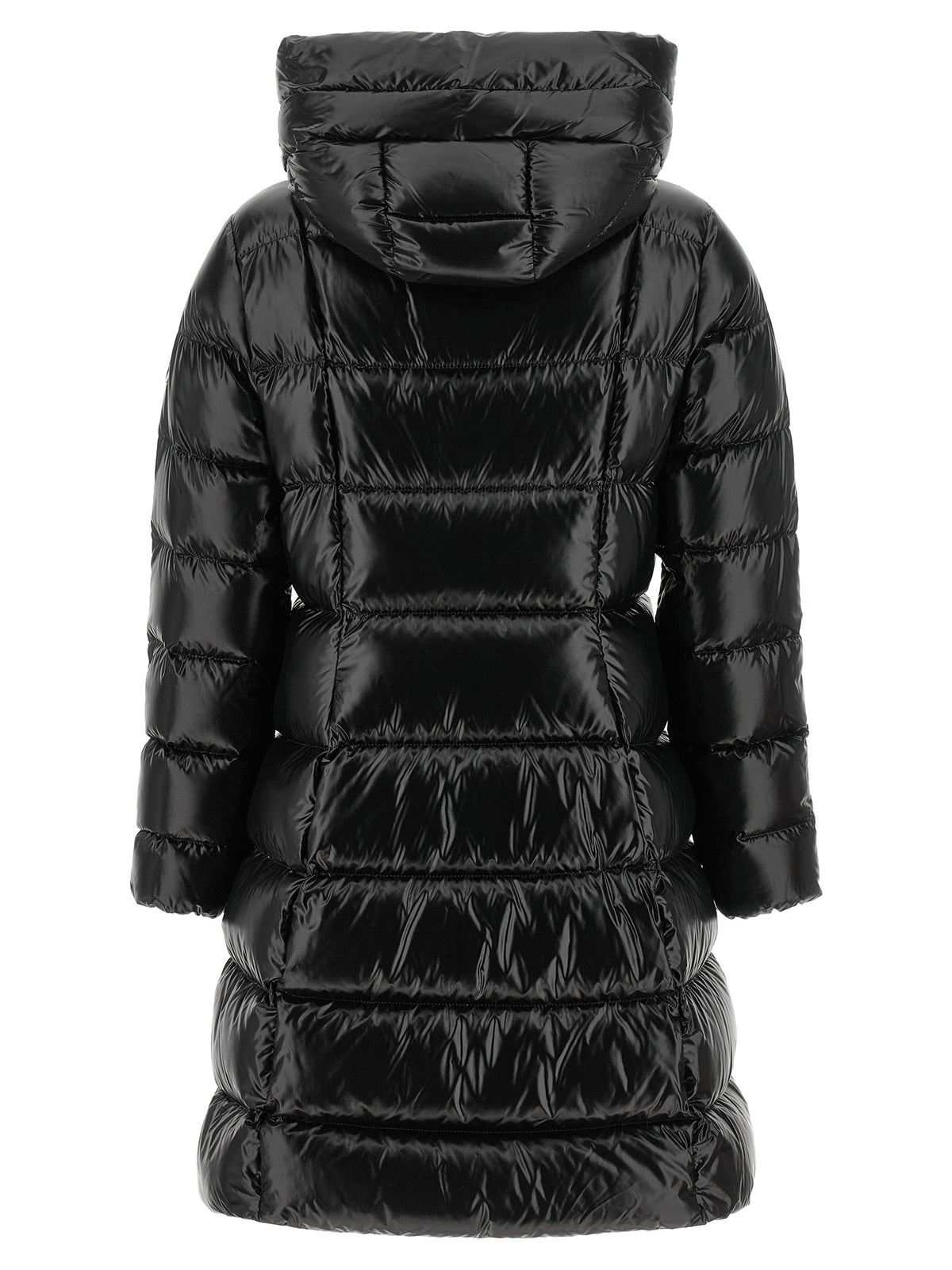 Moncler Black Polyamide Full-Length Jacket