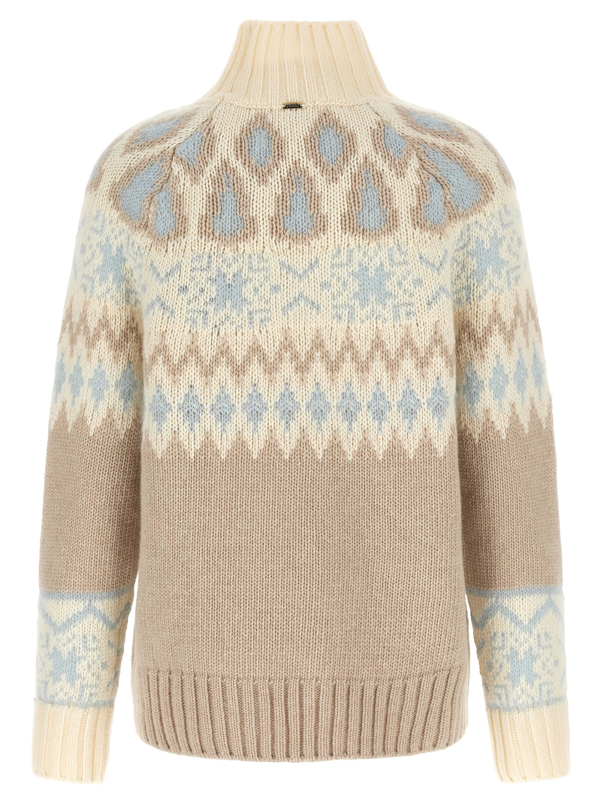 Herno Beige Wool Cardigan