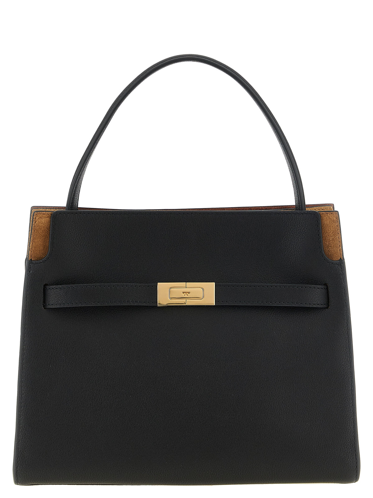 Tory Burch Black Lambskin Shoulder Bag
