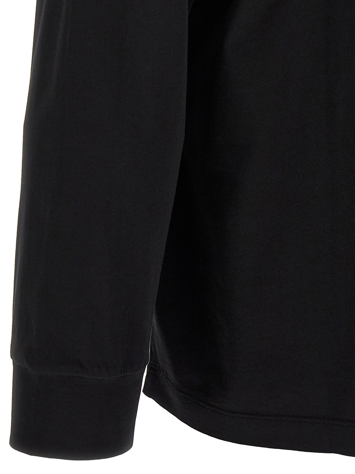 MM6 Maison Margiela Black Cotton T-Shirt