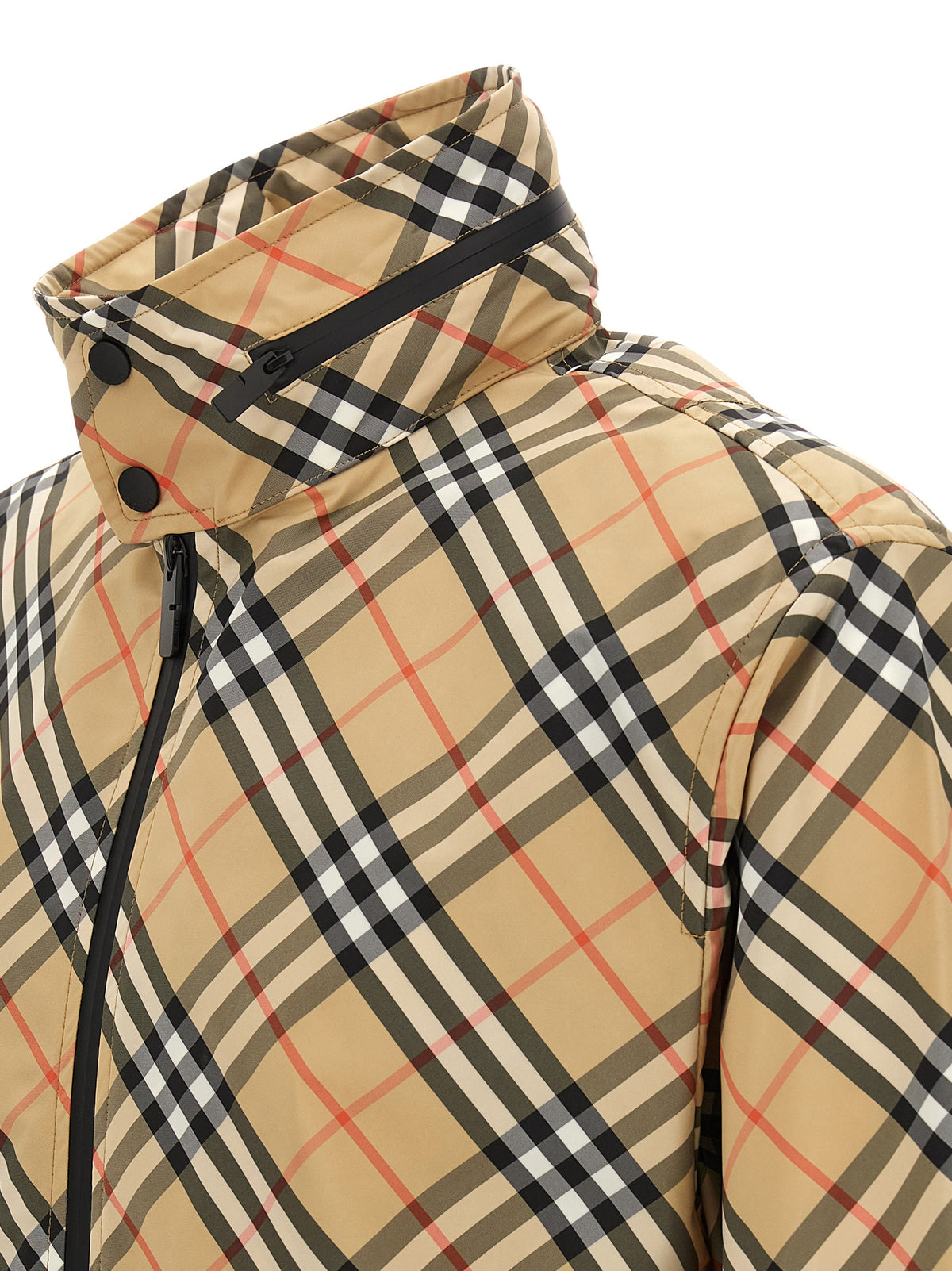 Burberry Beige Polyester Shell Jacket
