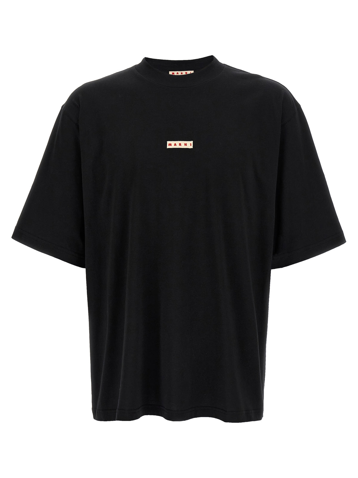Marni Black Cotton T-Shirt