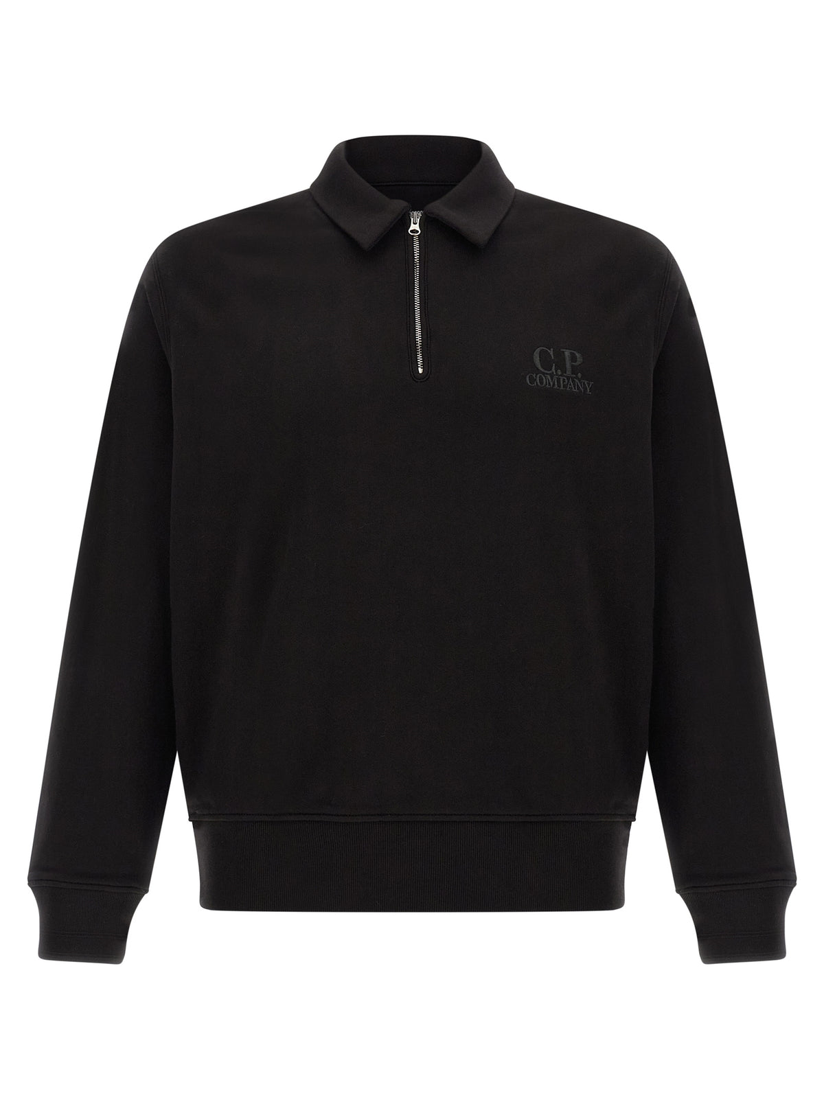 C.P. Company Black Cotton Sweatshirt