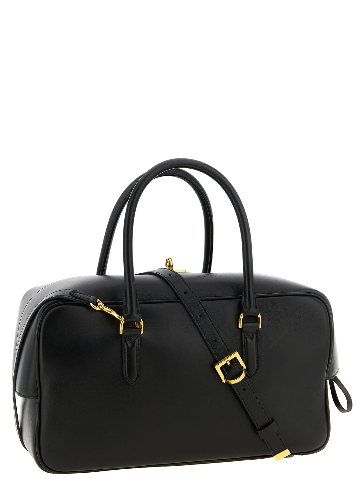 Balenciaga Black Lamb Leather Handbag
