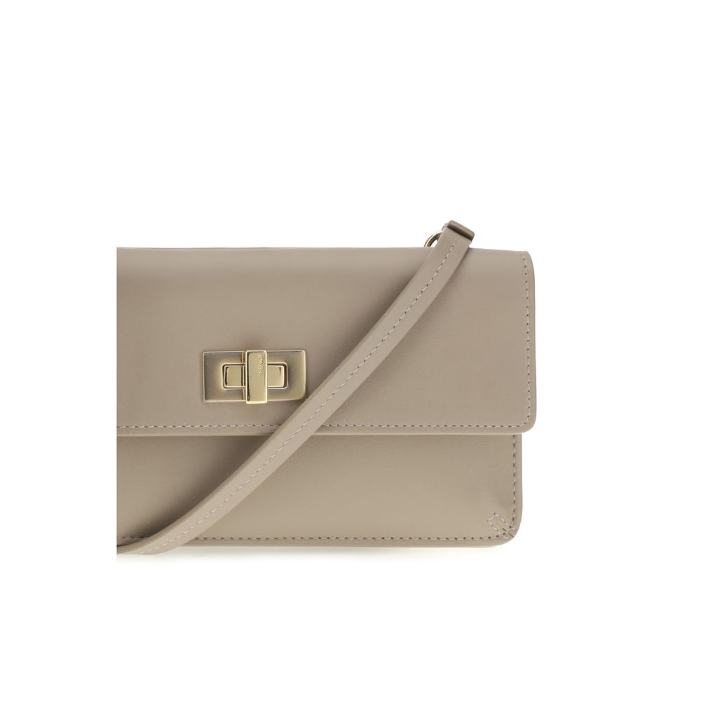 Fendi Beige Calf Leather Bos Taurus Wallet