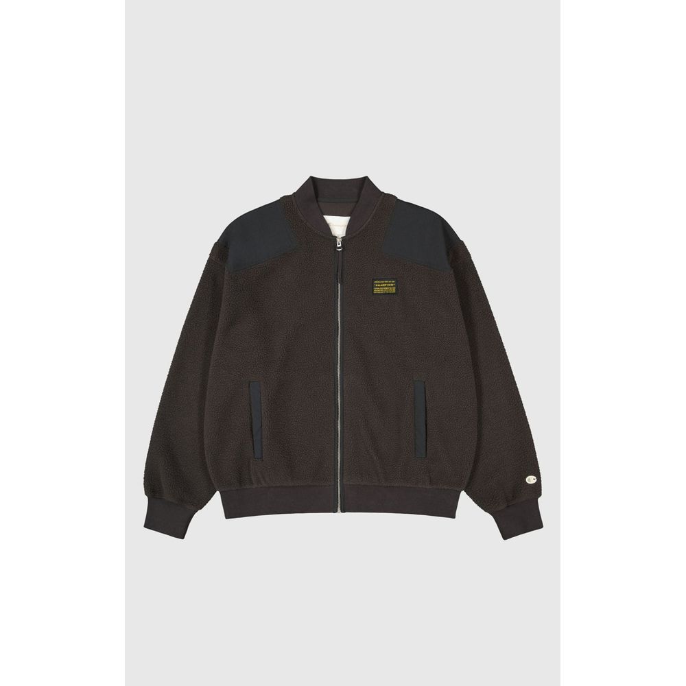 Champion Black Polyester Bomber