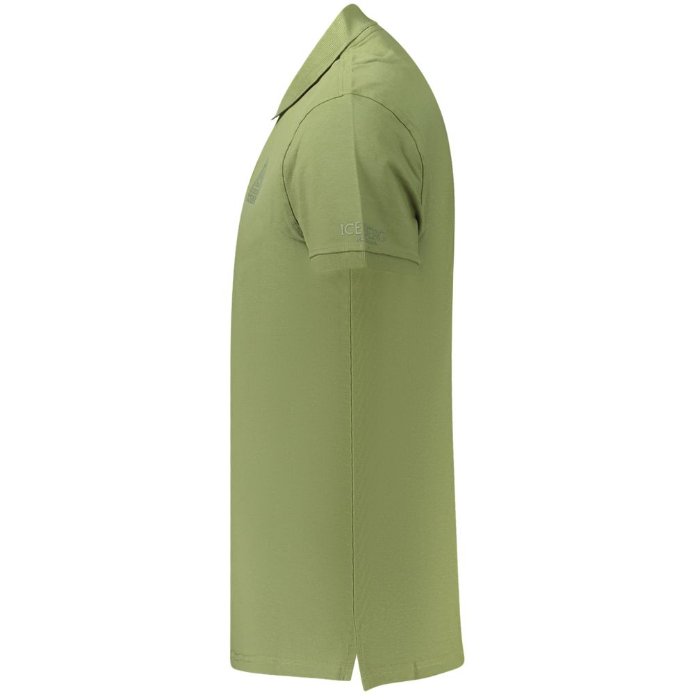 Iceberg Verde Cotton Men's Polo