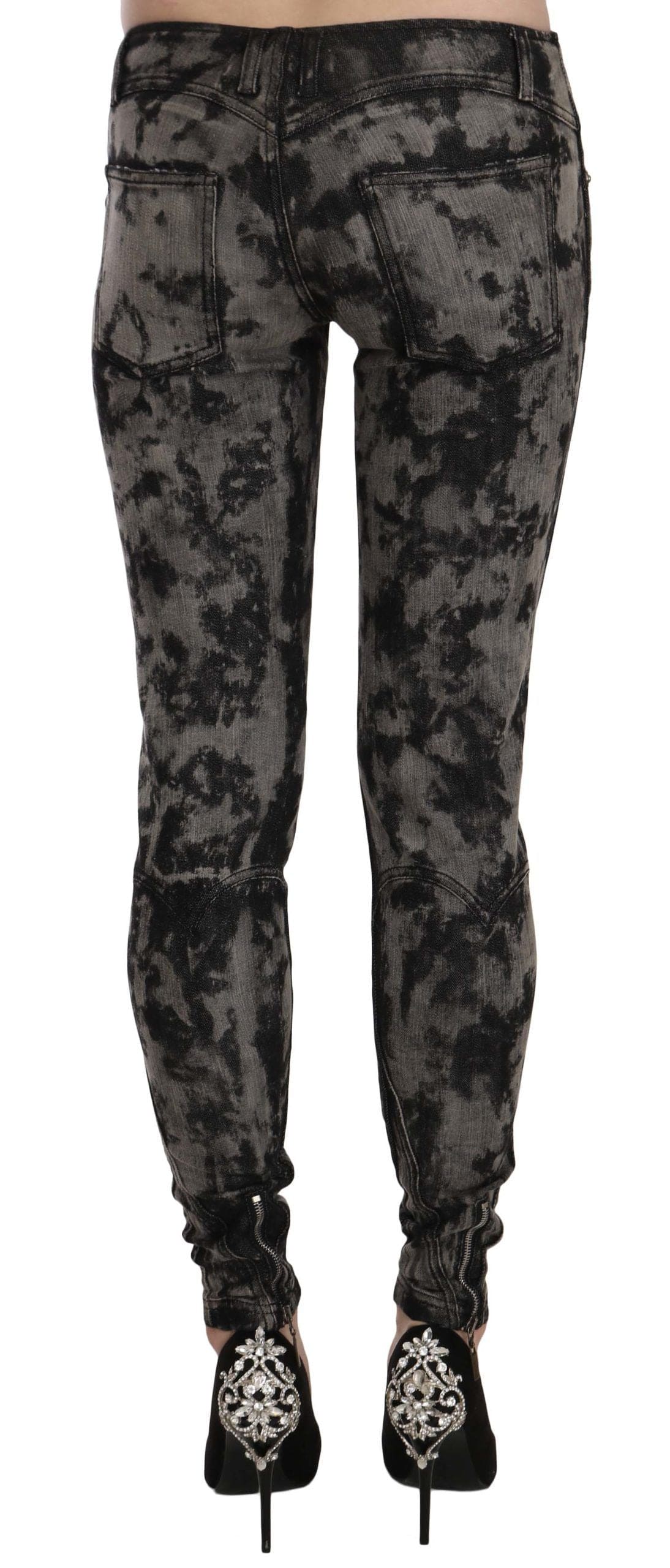 Pantalon en jean skinny taille basse élégant de Just Cavalli 