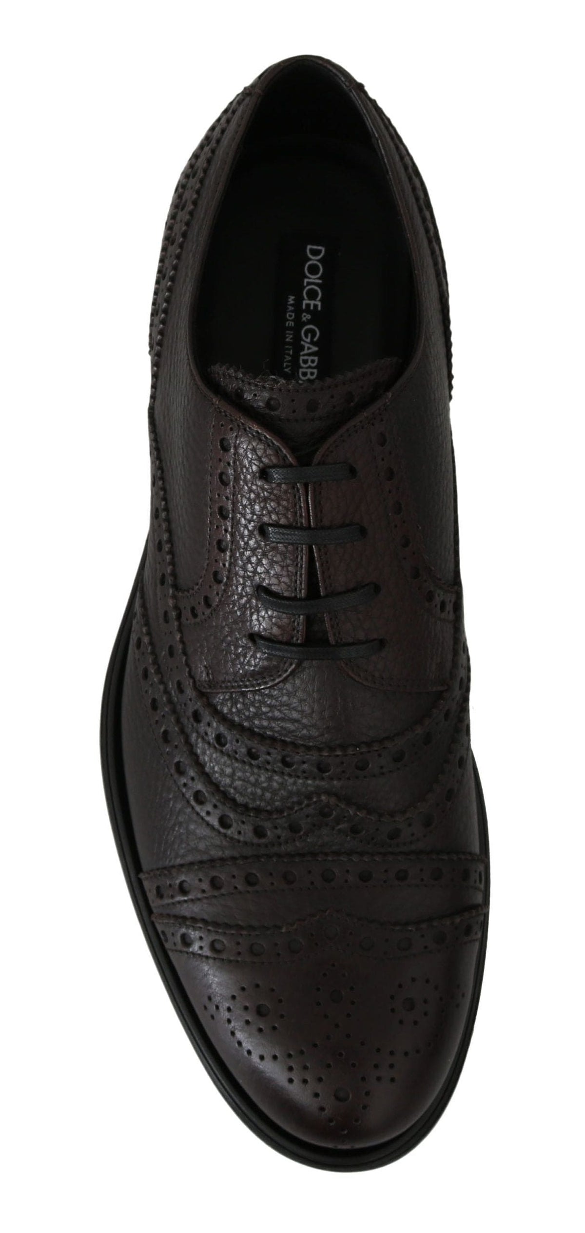 Chaussures Derby en cuir élégantes pour hommes Dolce &amp; Gabbana