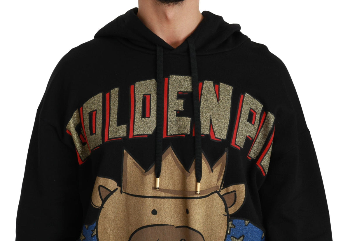 Pull à capuche élégant Dolce &amp; Gabbana avec motif royal