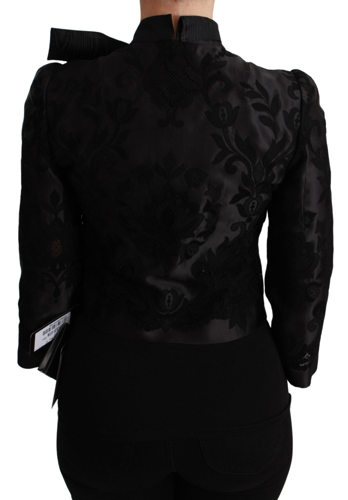 Blazer corset en jacquard fleuri exquis de Dolce &amp; Gabbana