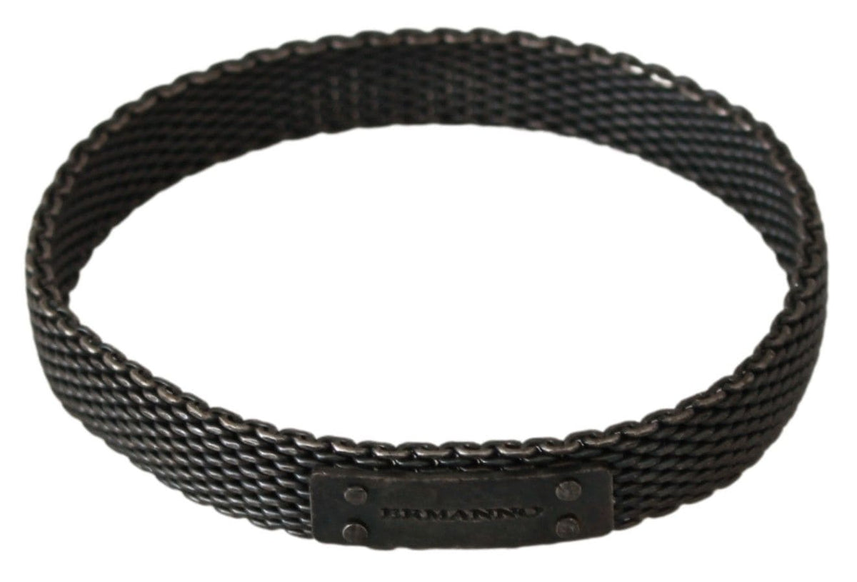 Ermanno Scervino Elegante pulsera unisex de acero