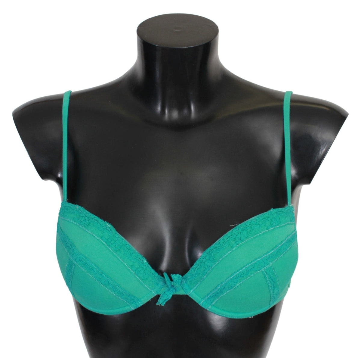 Ermanno Scervino Sujetador push-up lujoso de algodón verde