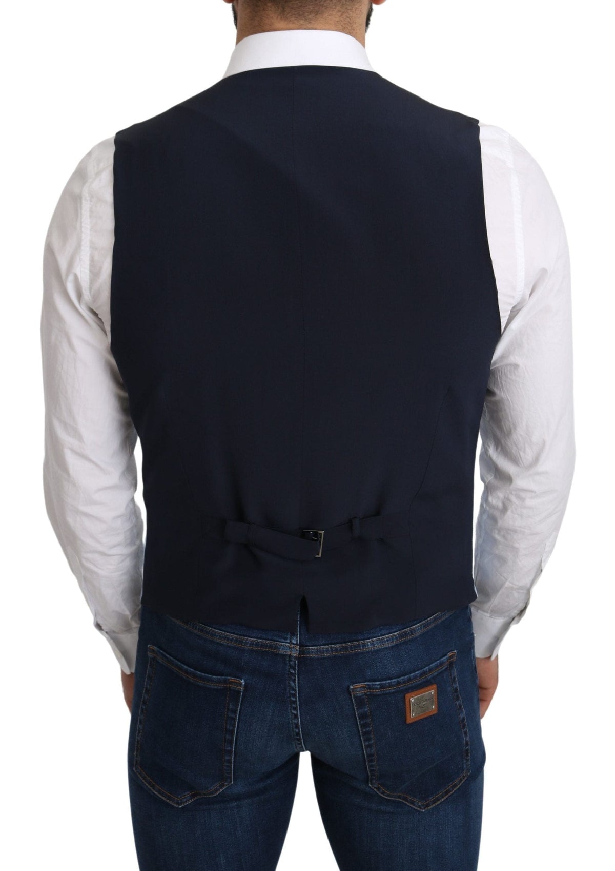 Gilet habillé élégant pour homme Dolce &amp; Gabbana Azure