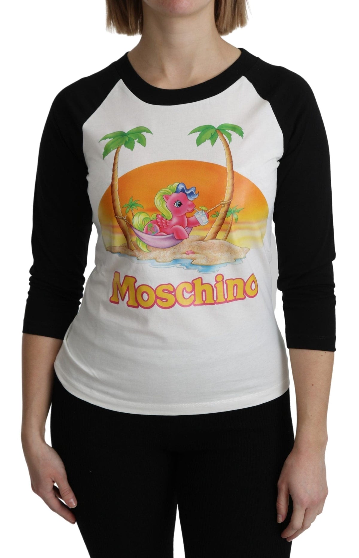 Haut ras du cou en coton My Little Pony de Moschino Chic