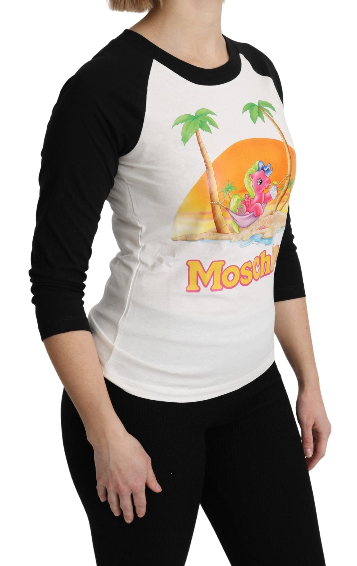 Haut ras du cou en coton My Little Pony de Moschino Chic