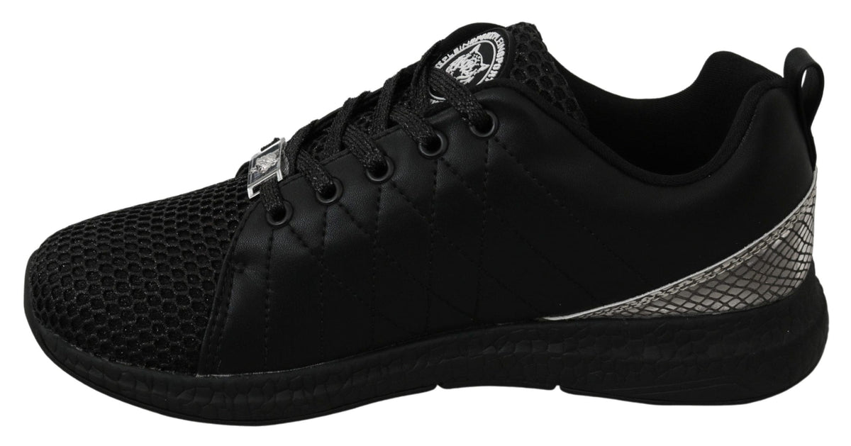 Zapatillas elegantes negras Gisella de Philipp Plein