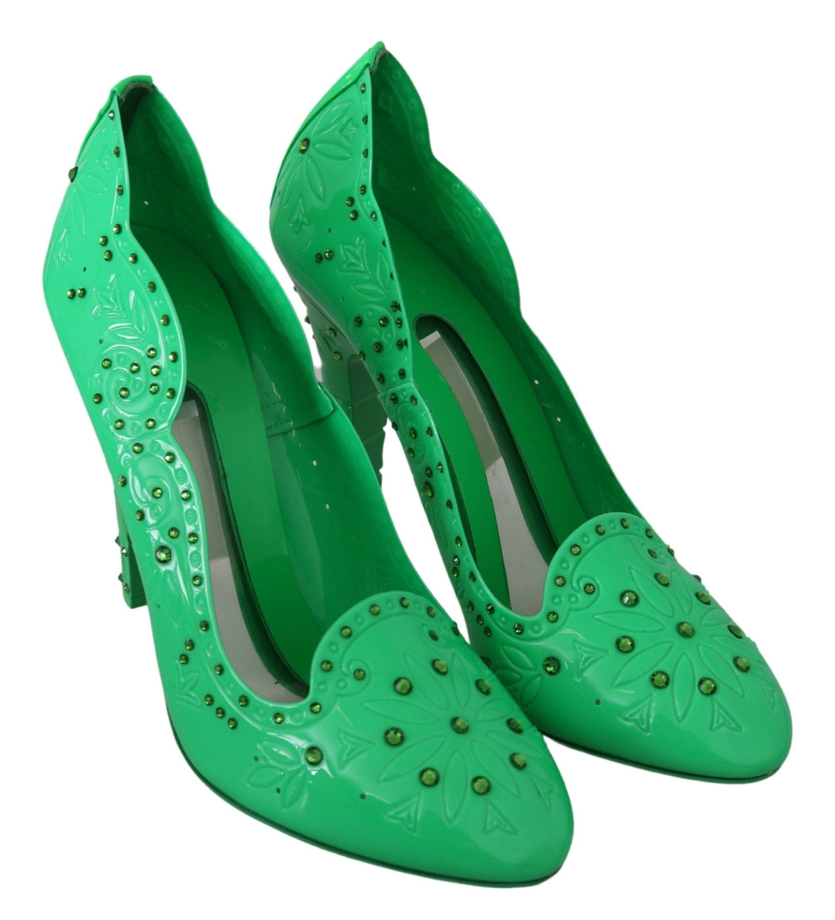 Escarpins Cendrillon en cristal enchanteurs de Dolce &amp; Gabbana