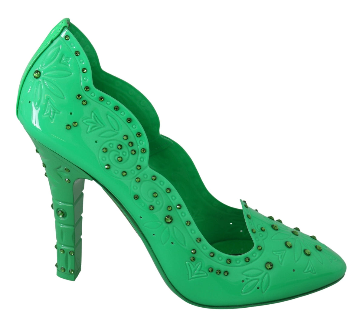 Escarpins Cendrillon en cristal enchanteurs de Dolce &amp; Gabbana