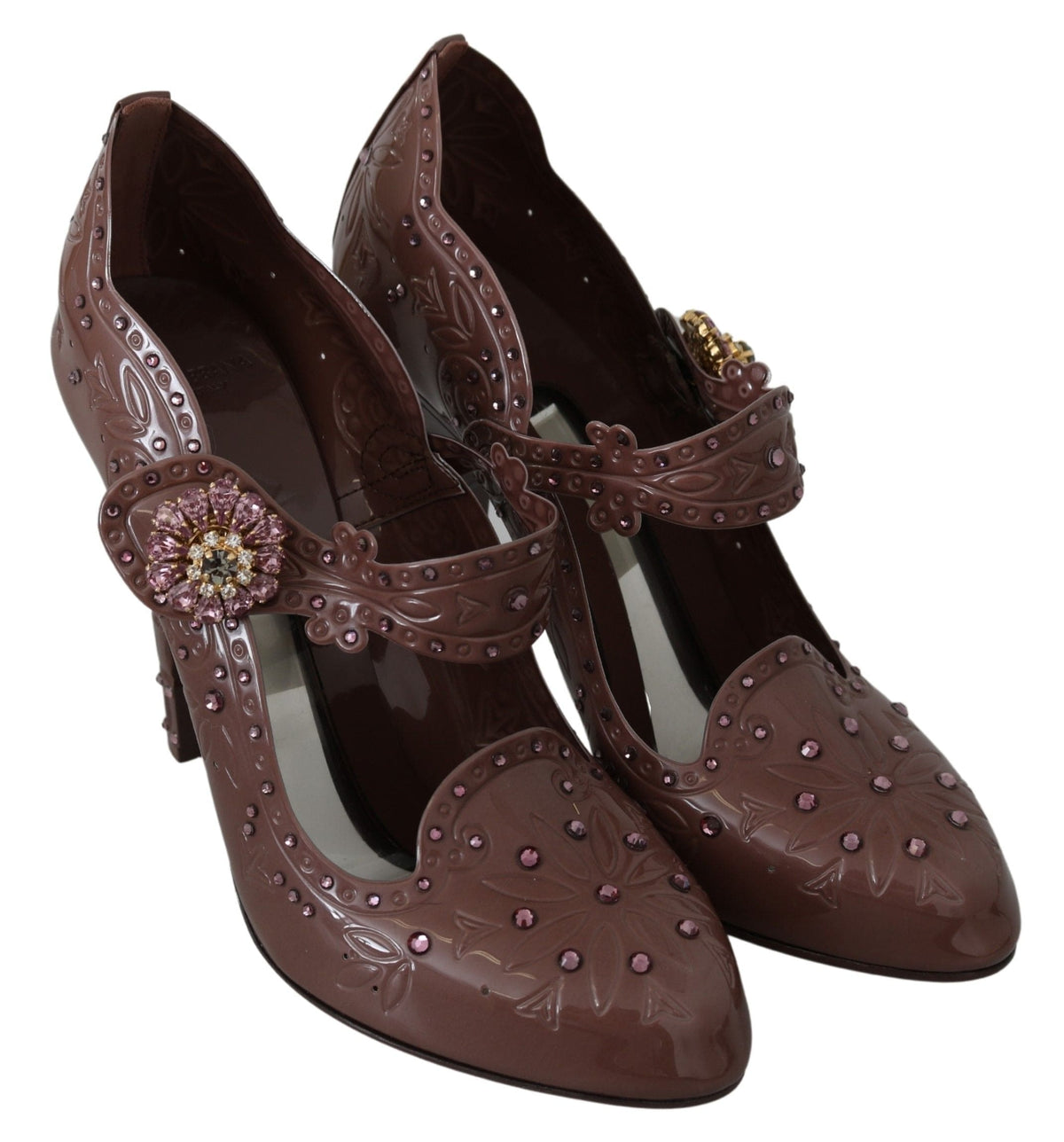 Escarpins Cendrillon en cristal enchanteurs de Dolce &amp; Gabbana