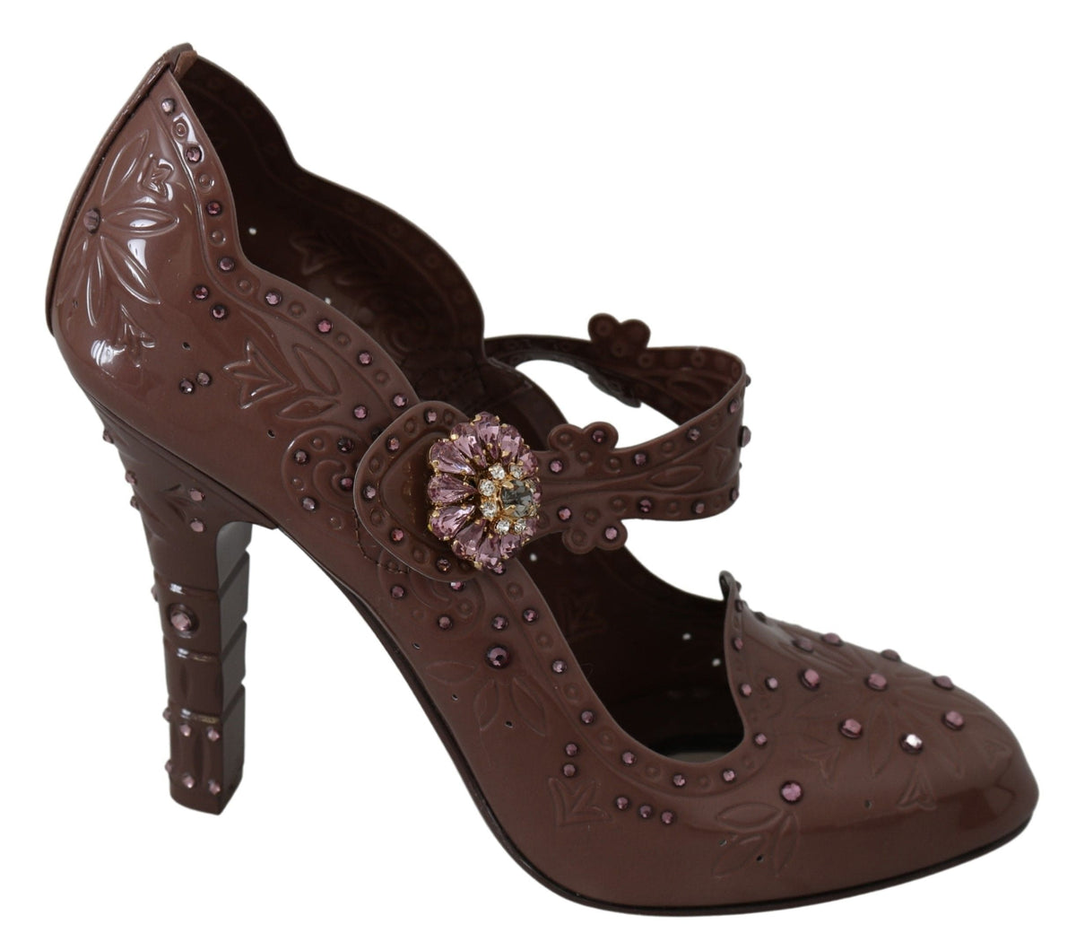 Escarpins Cendrillon en cristal enchanteurs de Dolce &amp; Gabbana