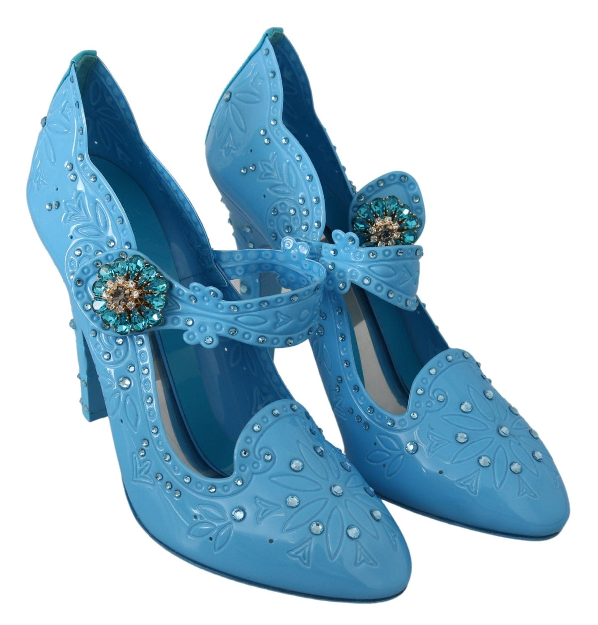 Escarpins Cendrillon en cristal enchanteurs de Dolce &amp; Gabbana