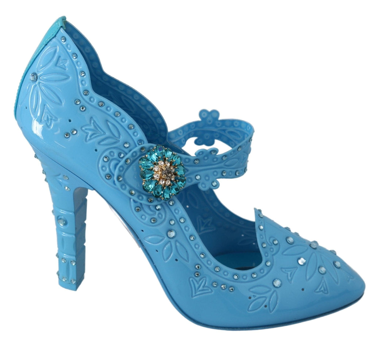 Escarpins Cendrillon en cristal enchanteurs de Dolce &amp; Gabbana