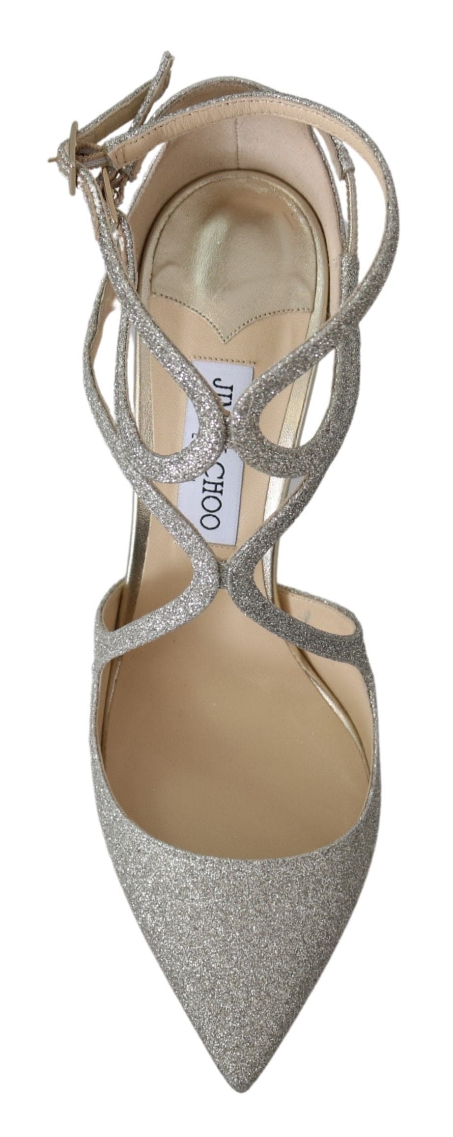 Escarpins en cuir Jimmy Choo Platinum Ice Lancer - L'élégance raffinée