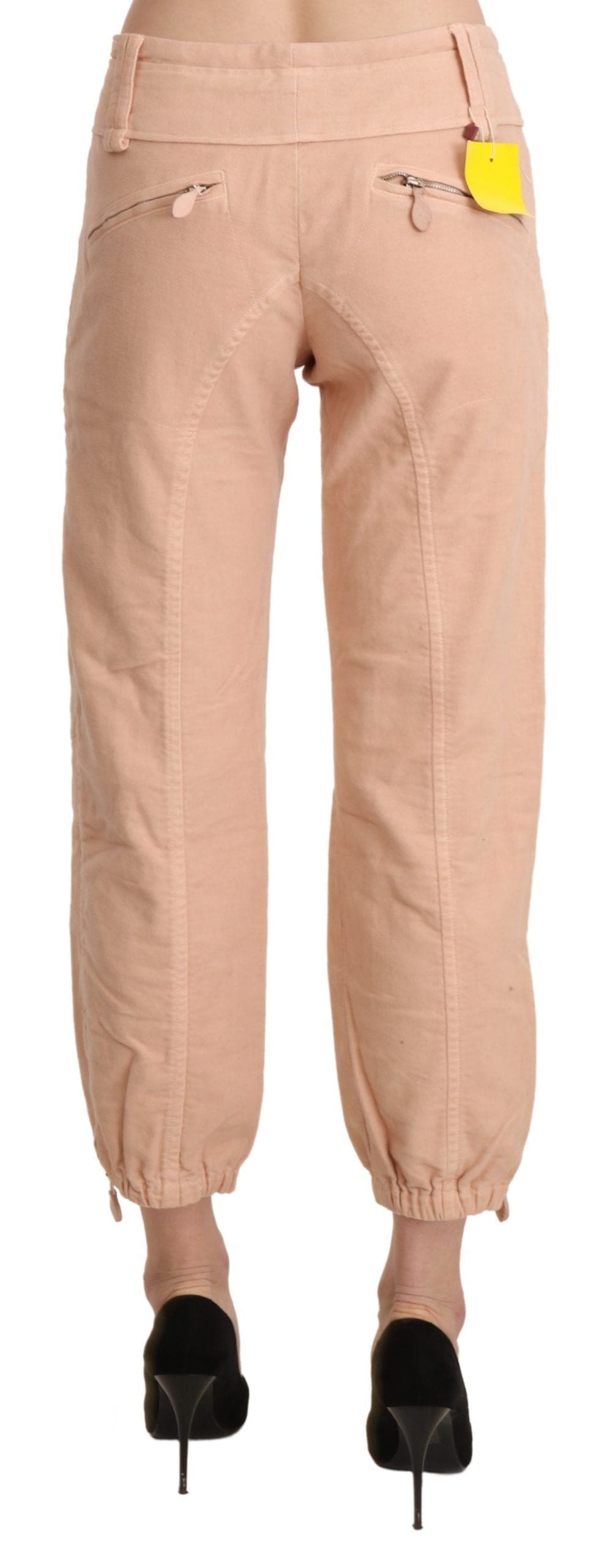 Ermanno Scervino Chic Pantalones cortos de algodón beige